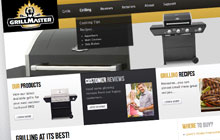 grillmaster website design